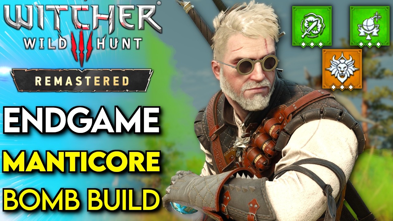 Лучший алхимический билд в The Witcher 3 Remastered | Гайд на билд &laquo;Мантикора&raquo; (Эйфория) в обновл...