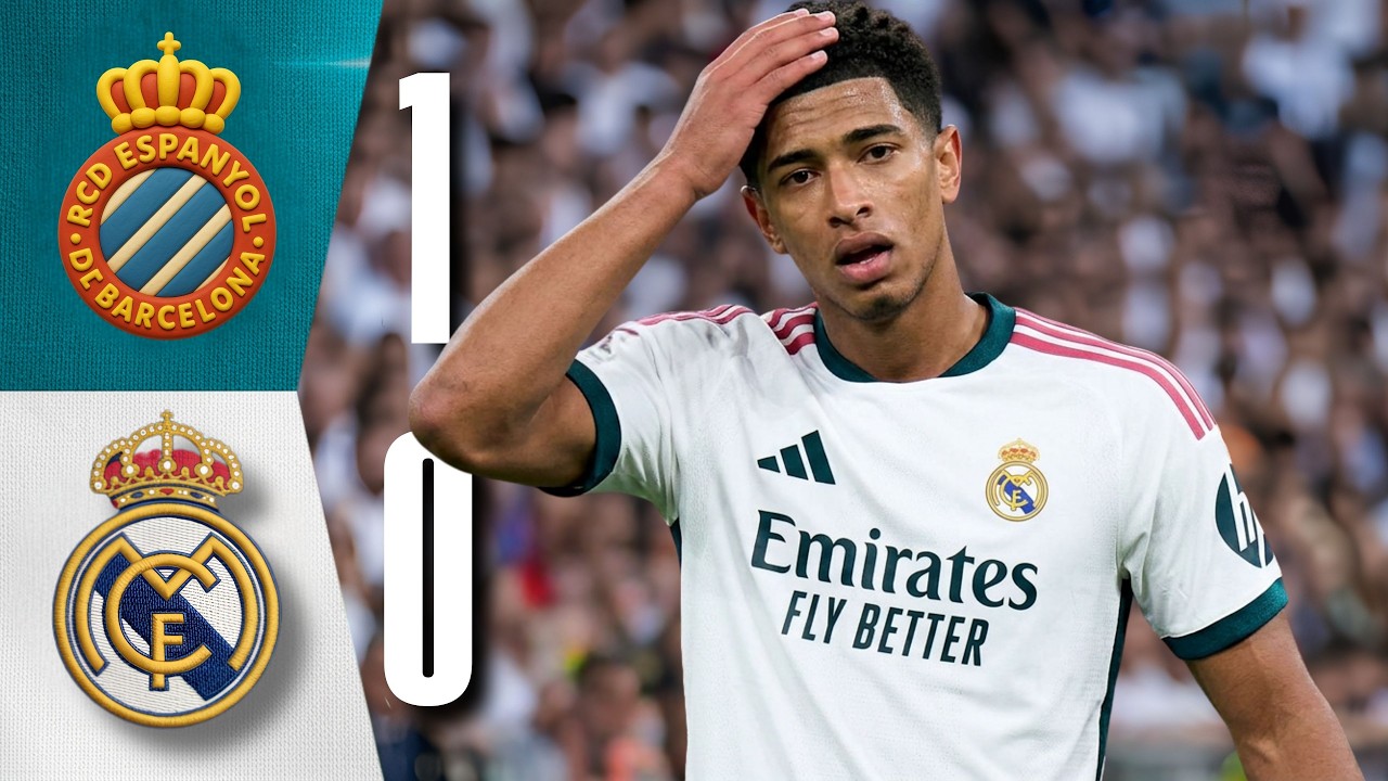 Espanyol vs Real Madrid ( 1-0 )| Extended - HIGHLIGHTS - LA LIGA #laliga