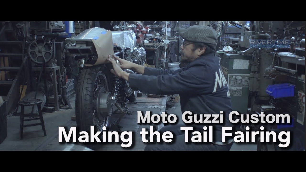 [Making of the Tail Fairing] Shinya Kimura Moto Guzzi Custom Motorcycle Documentary 木村信也 Los Angeles