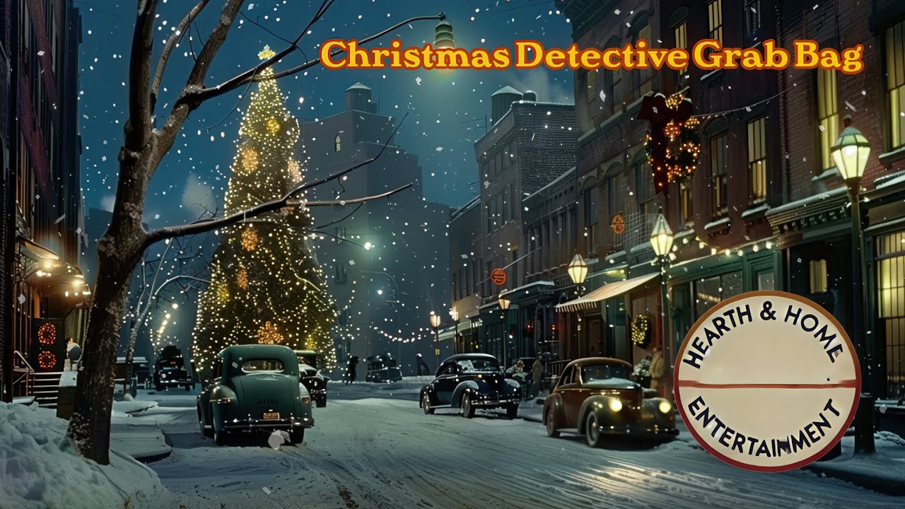 Christmas Detective OTR Visual Radio Show/Winter Scene Edition/ 10 ⁺Hours