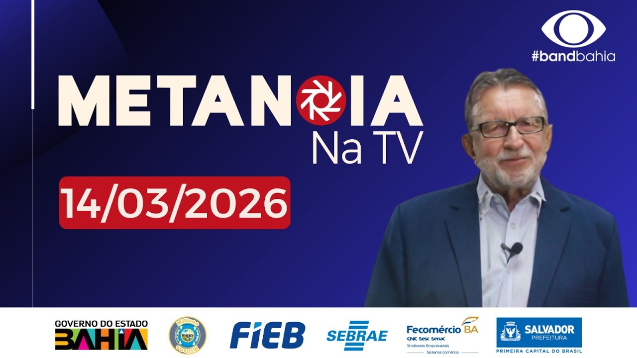 Metanóia Na TV na BAND - 14/03/2026