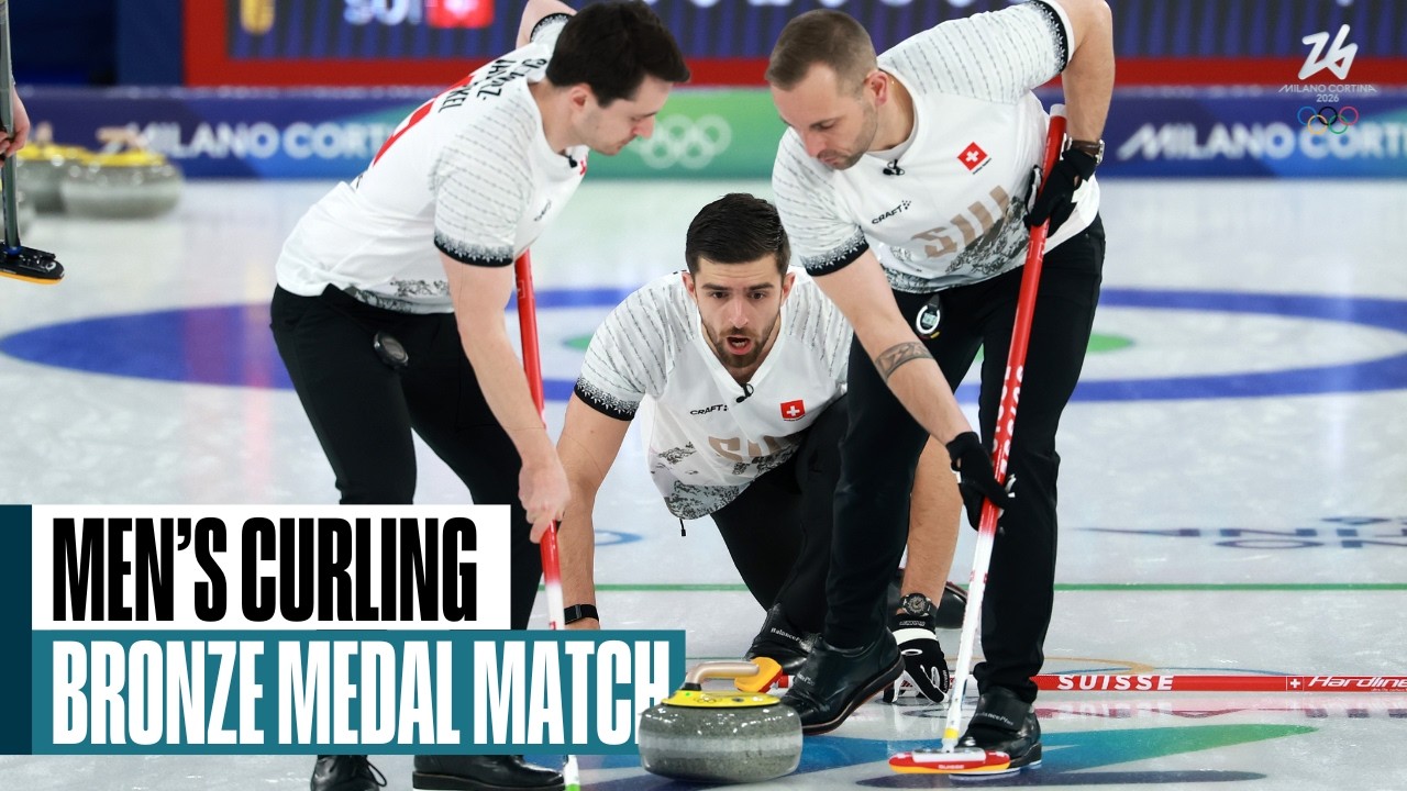 Re-𝙇𝙄𝙑𝙀 Winter Olympics! Men's Curling Bronze Medal Match | #MilanoCortina2026