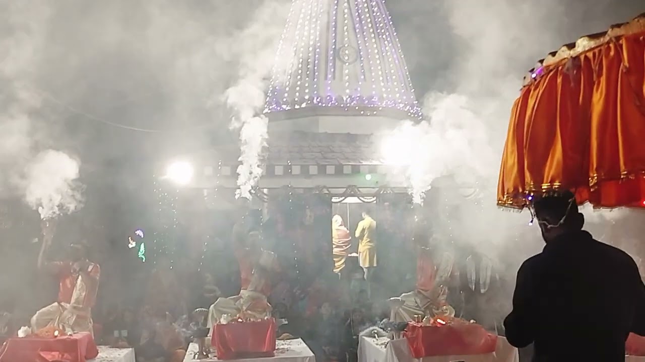 Maha Shivaratri ganga  aarti program 