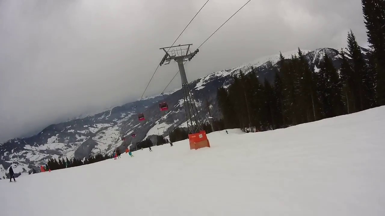 Snow Space Salzburg - Wagrain Piste 38 Abfahrt Grafenberg + Piste 37 Vierer Talabfahrt