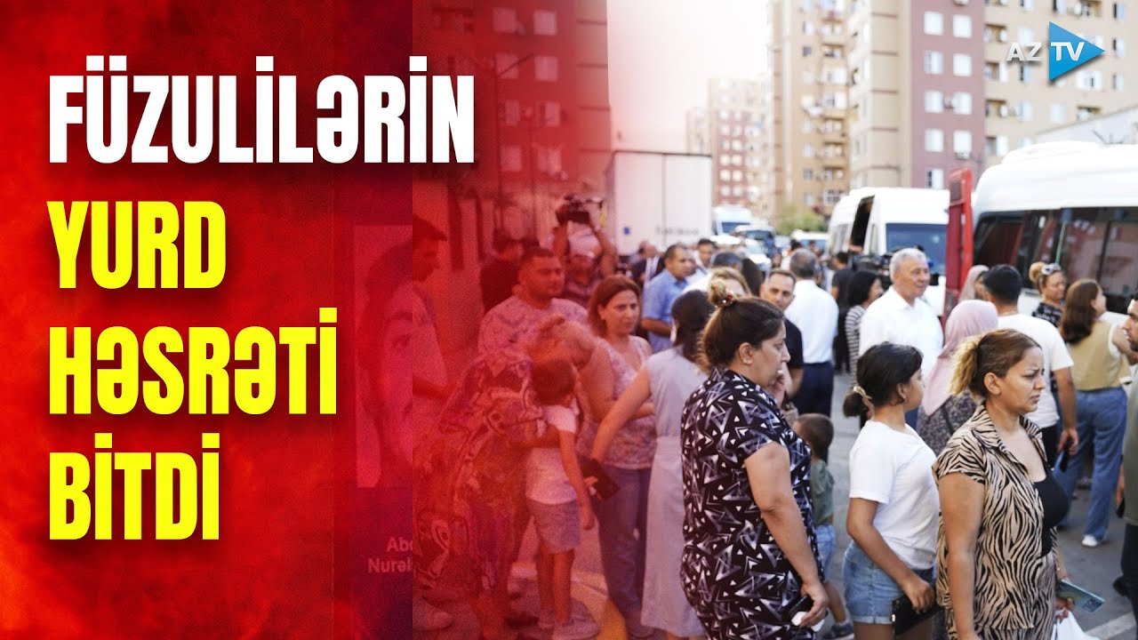 Füzuli tarixi sakinlərini qarşılamağa hazırdır: ilk köç karvanı yola düşdü