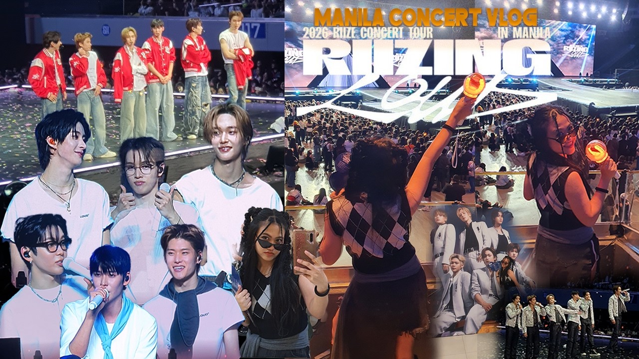 RIIZING LOUD in MANILA concert vlog