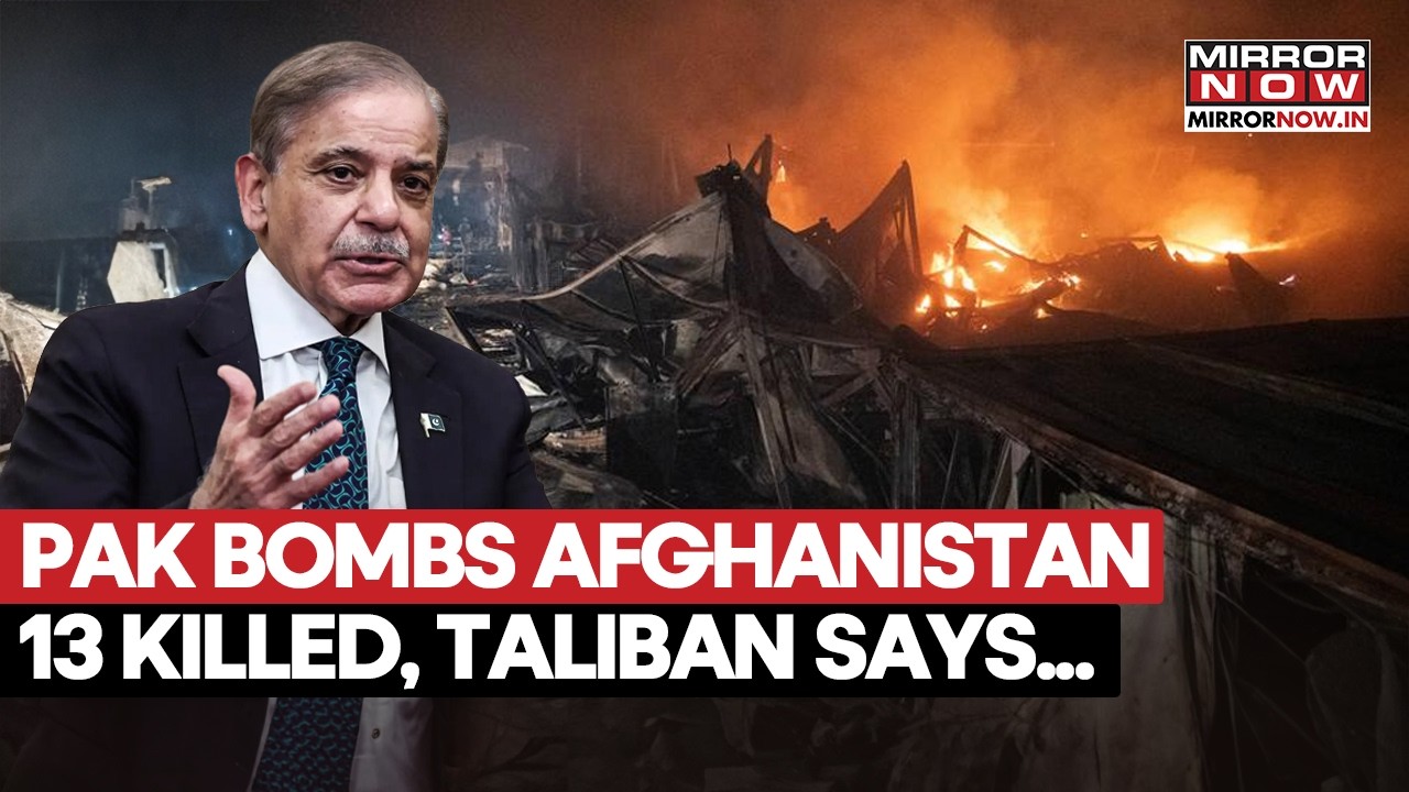 'CRIME': Pakistan Strikes Afghanistan, Taliban Slams Attack, 13 Killed As Border Conflict Escalate
