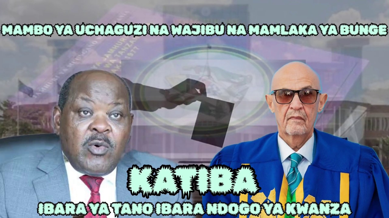 KATIBA: MAMBO YA UCHAGUZI NA WAJIBU NA MAMLAKA YA BUNGE: IBARA YA TANO IBARA NDOGO YA TATU