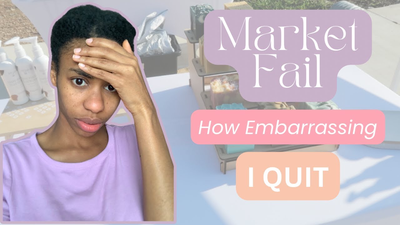Farmers Market Fail | DIL Soap Maker