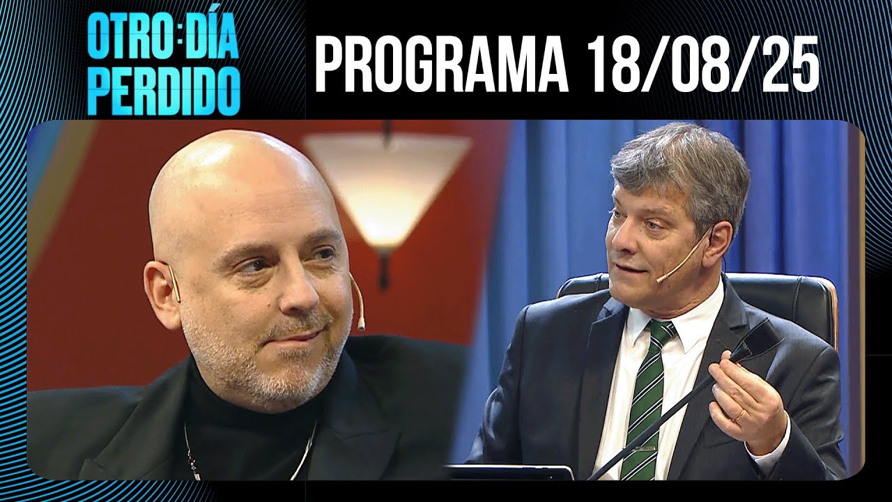 OTRO DÍA PERDIDO - Programa 18/08/25 - JOSÉ MARÍA MUSCARI Y SUS DARDOS HOT PARA MARIO PERGOLINI