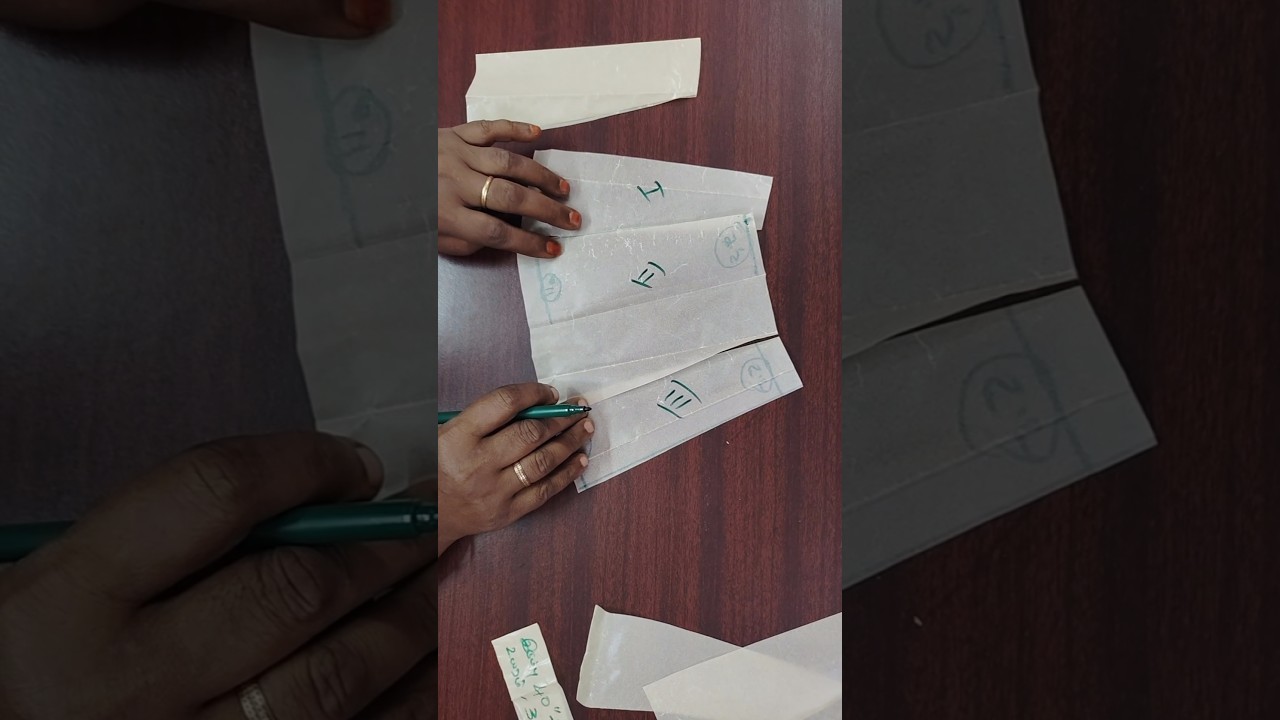 Easy method for cutting Inskirt#sewingtips #sewingpatterns #beginnersstitch #fashion