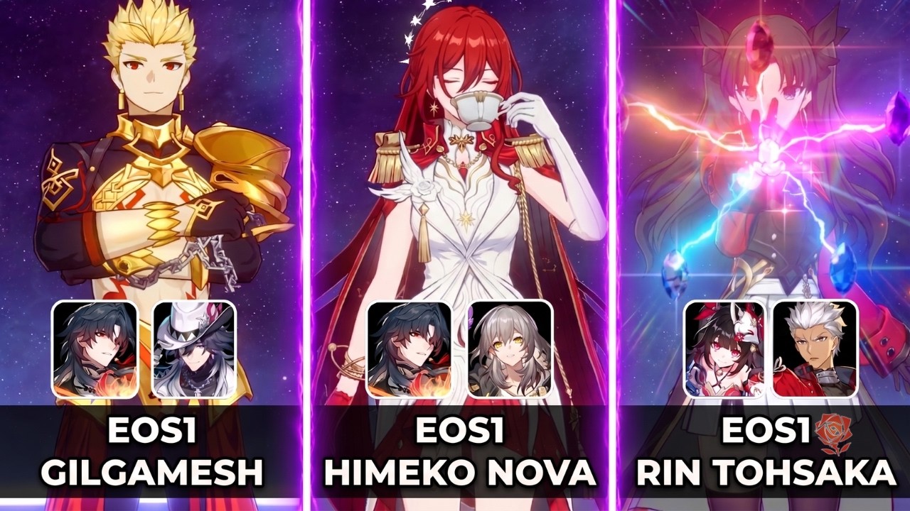 NEW UPDATE! V5 IS HERE - Himeko x Gilgamesh x Rin Tohsaka E0S1 - Honkai Star Rail 4.4