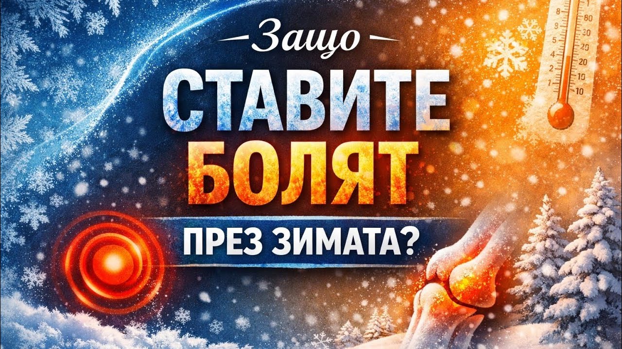 Защо зимата влошава болките в ставите?