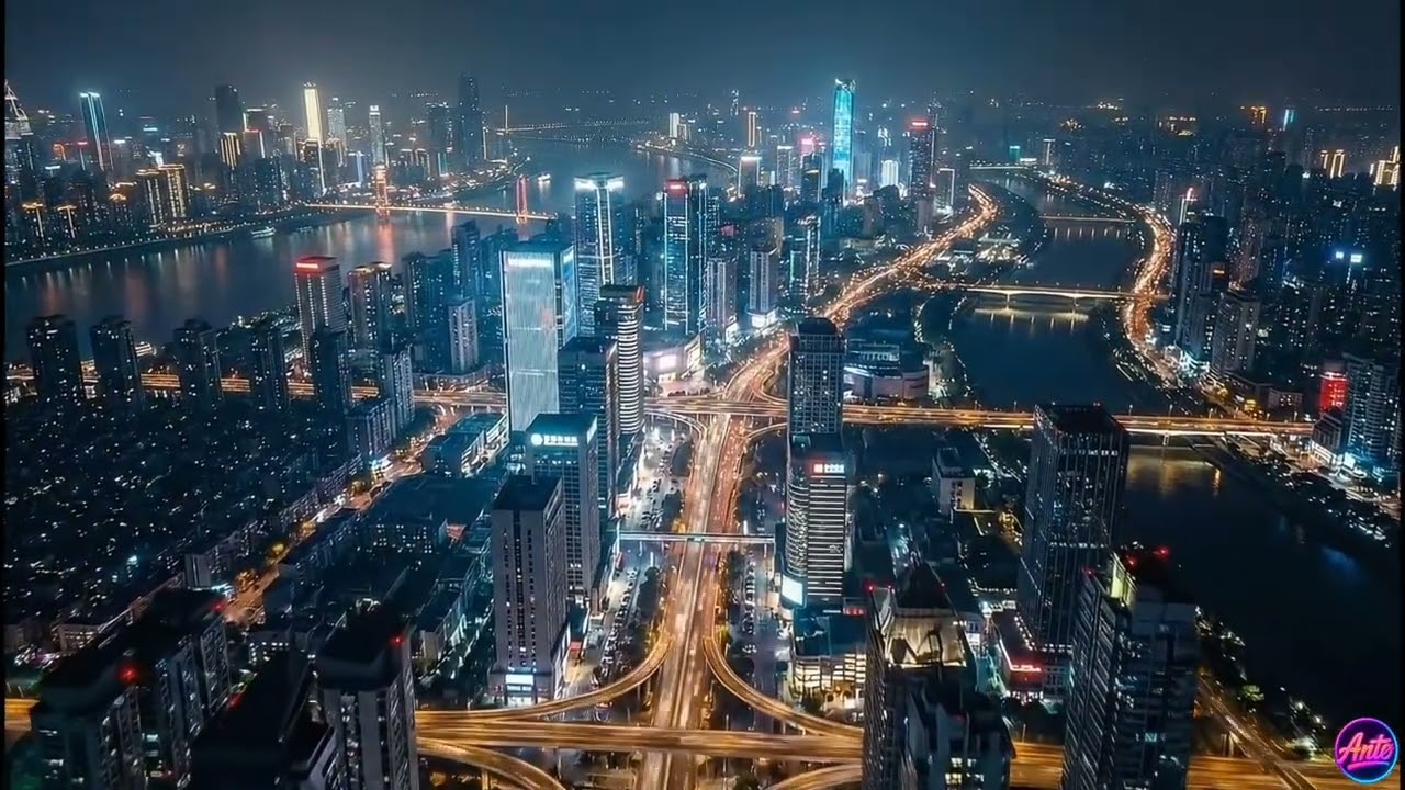 Neon Skyline Drift | Ambient Synthwave Mix by Antø