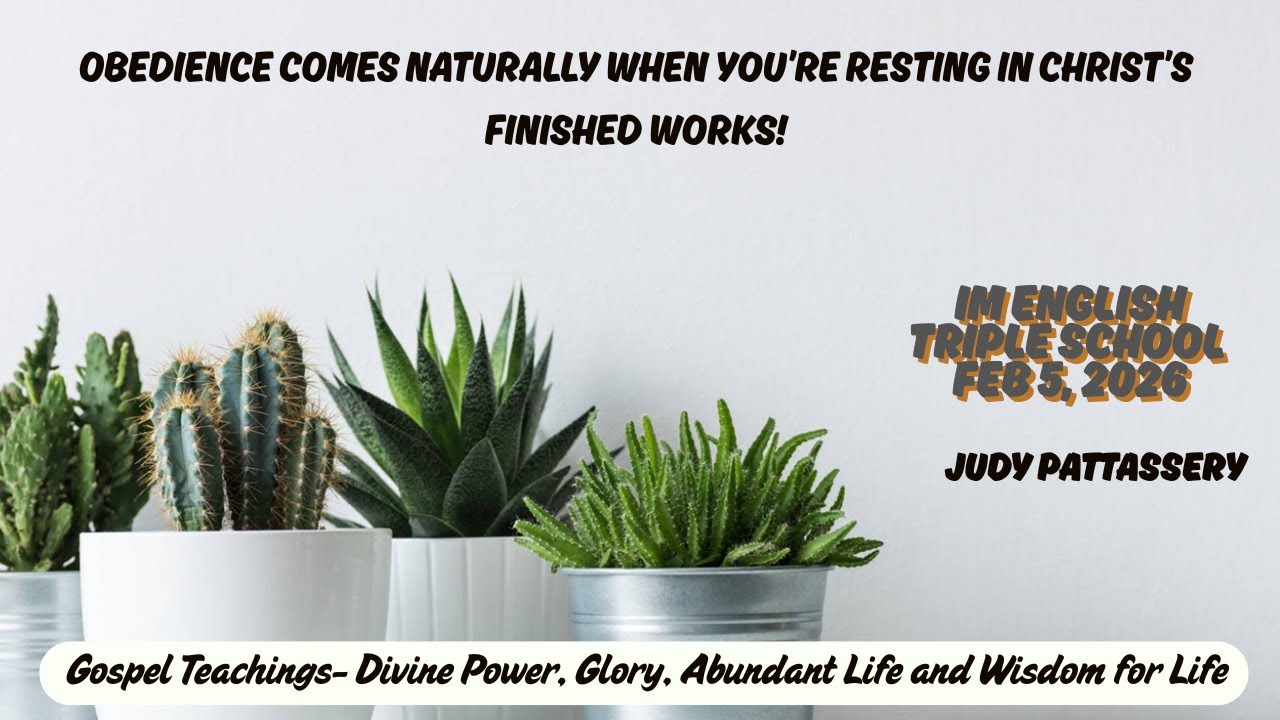 Obedience Comes Naturally from Rest