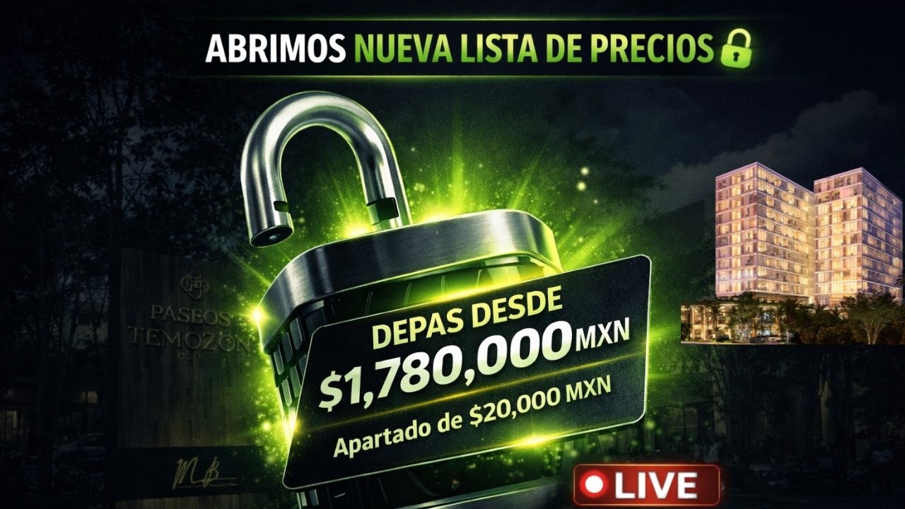 DEPARTAMENTOS Y CONSULTORIOS EN MÉRIDA CON RENTA GARANTIZADA