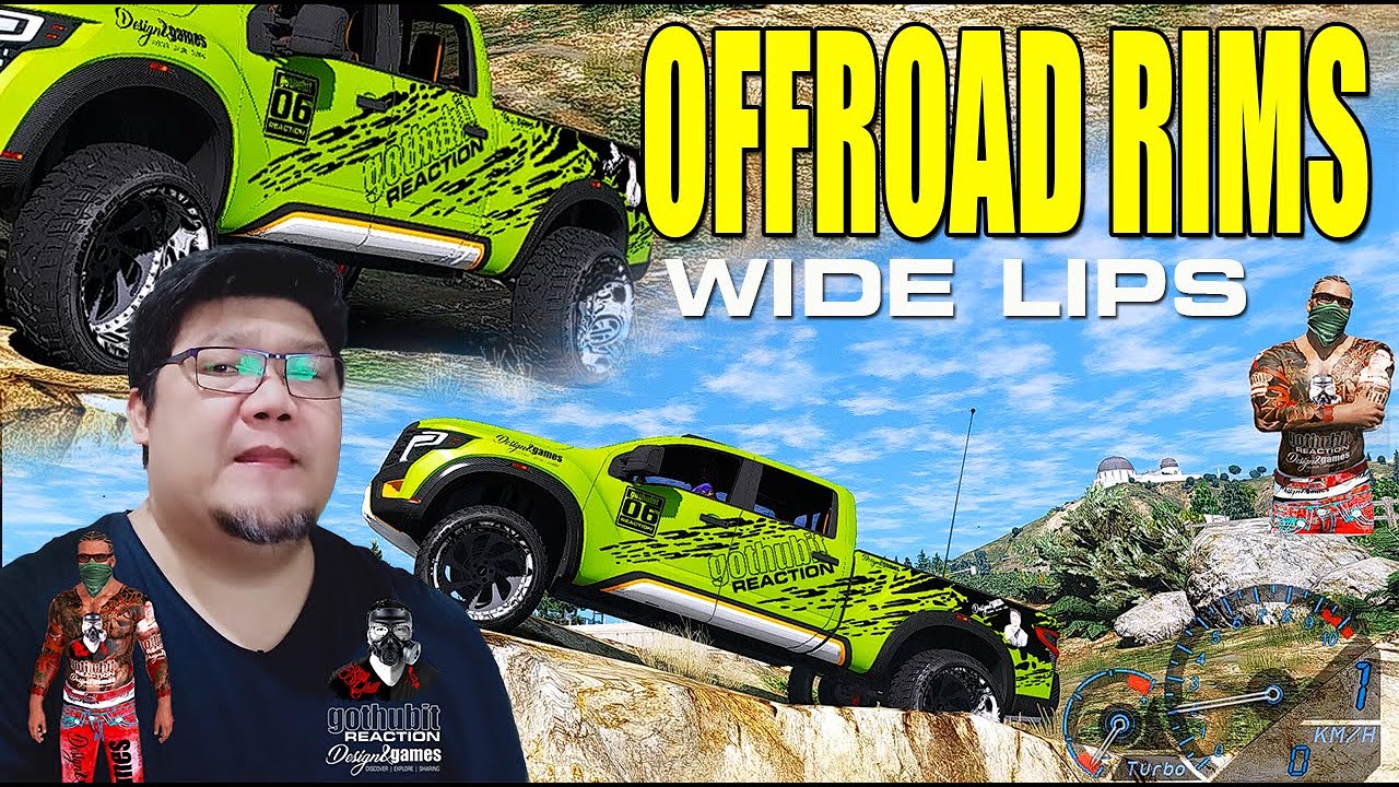 GTA V Mods - 2021 How to install OFFROAD B-RIMS PACK and TEXTURE