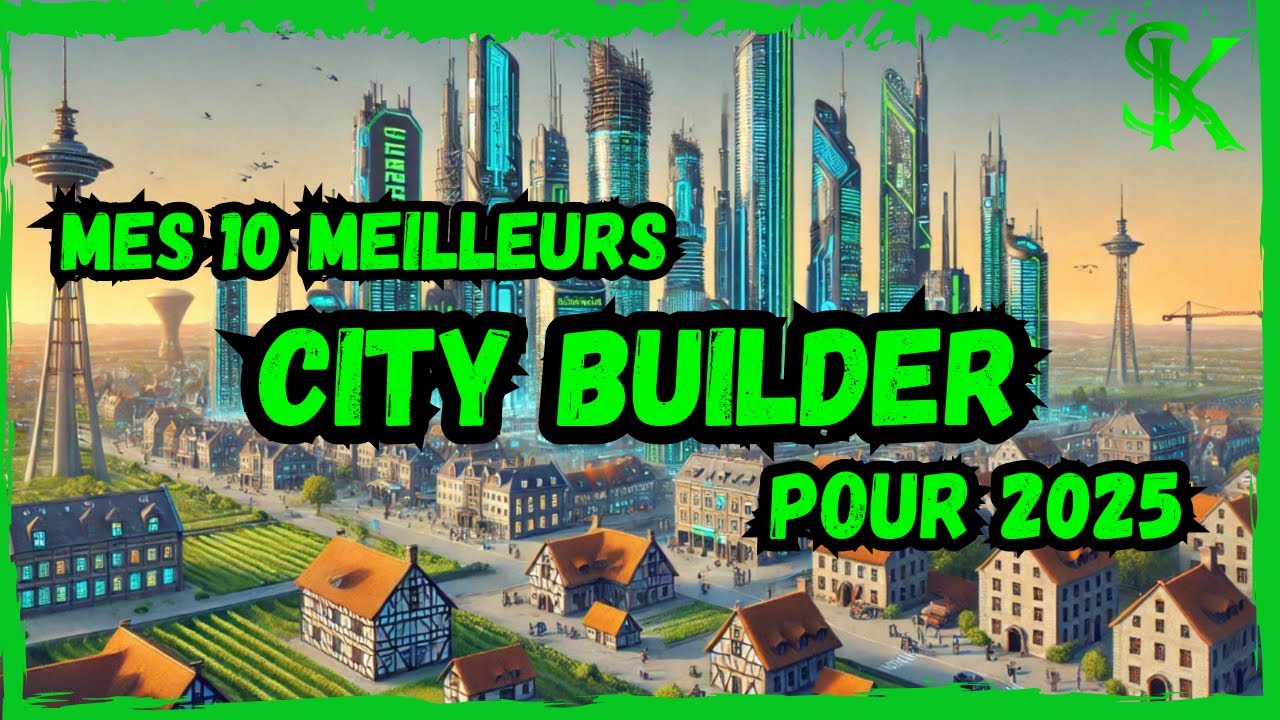 Mes 10 meilleurs CITY BUILDER pour 2025 !!