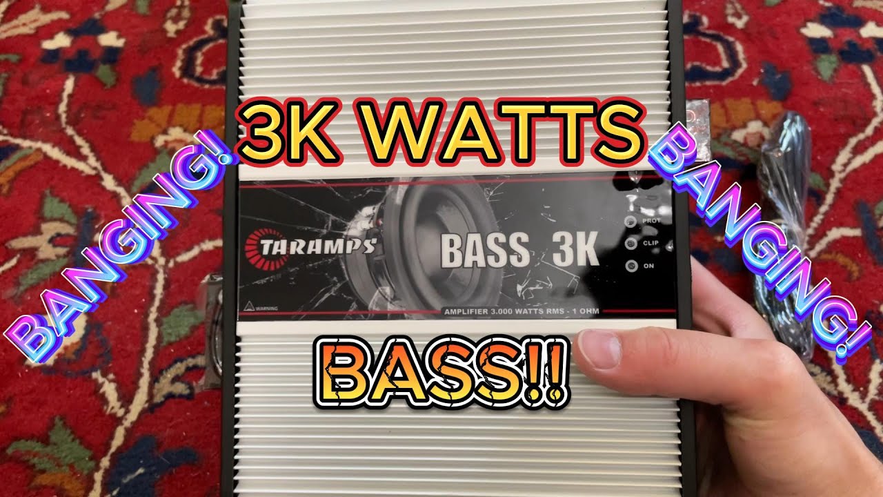 Taramp BASS 3k! | НА ЭЛИТЕ АМЕРИКАНСКОГО БАСА! + Как настроить усилитель!