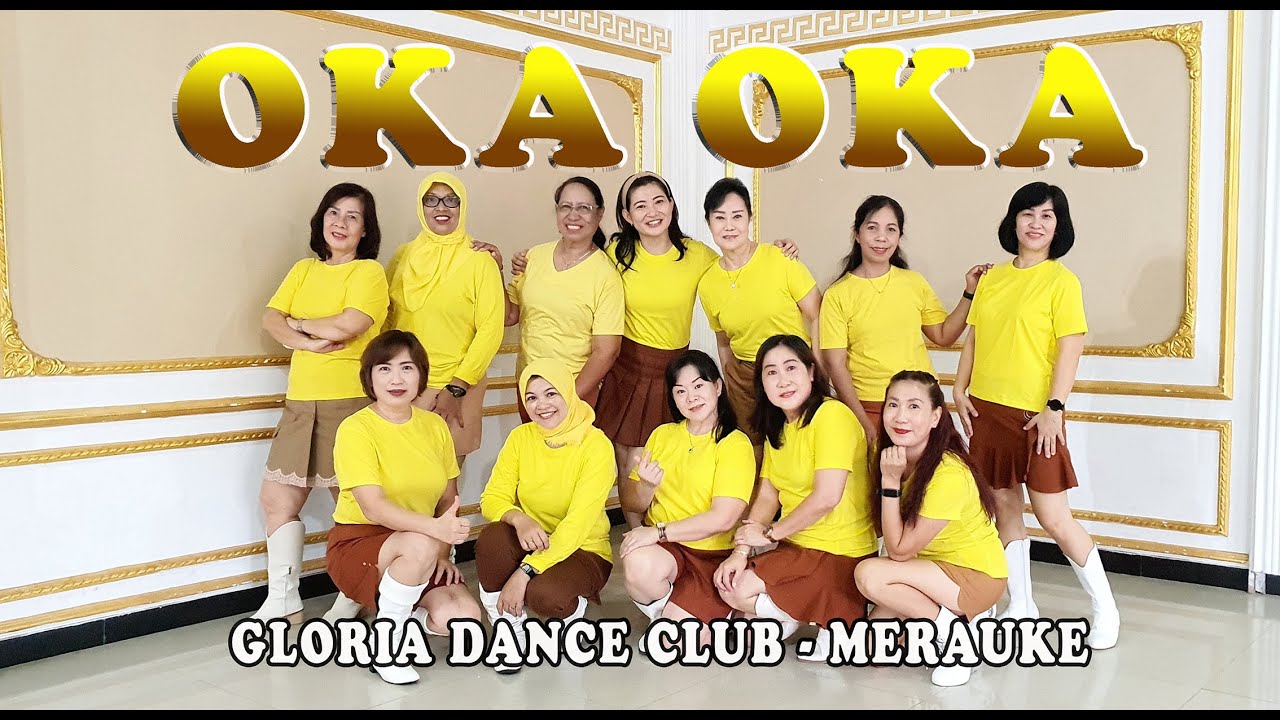 OKA-OKA // LINE DANCE // Choreo CAECILIA M FATRUAN // GDC MERAUKE PAPUA INA