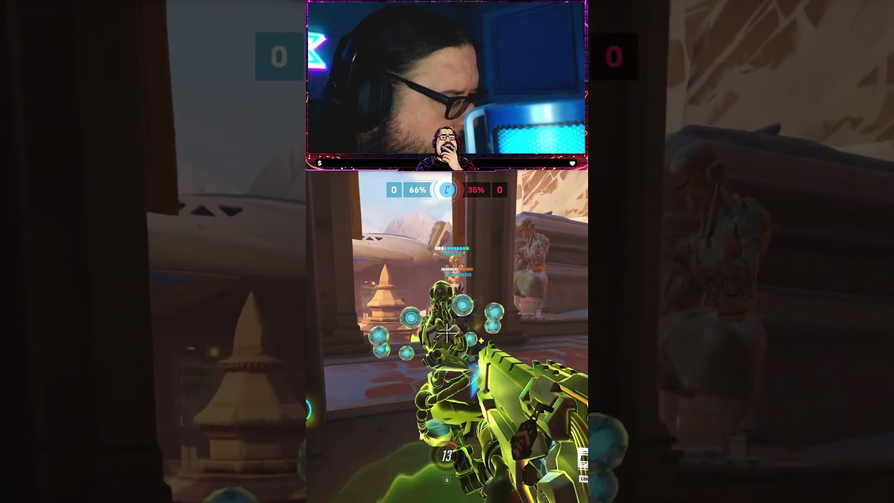 We held them back. #overwatch2  #competition  #overwatchlivestream  #content  #gaming