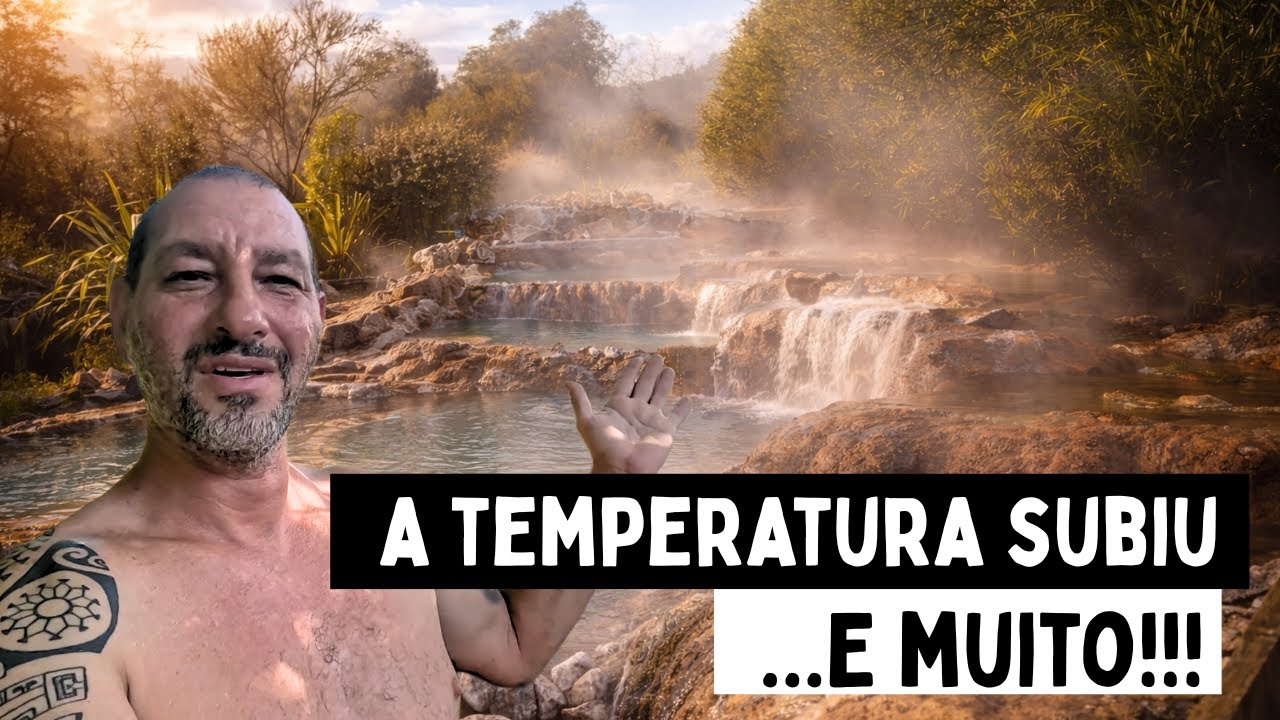 Banho Quente Direto do Centro da Terra 🇳🇿