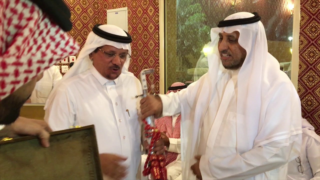 استقبال العميد علي احمد الكناني في منزل الشيخ ذاكر السيد  بـ القنفذة 66266