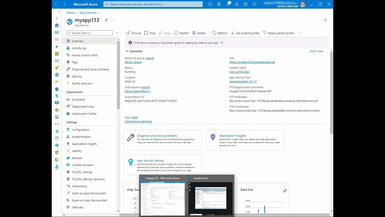 Setup Azure APP Service 02 - VNet Integration and Connect to Oracle Database with .Net 5