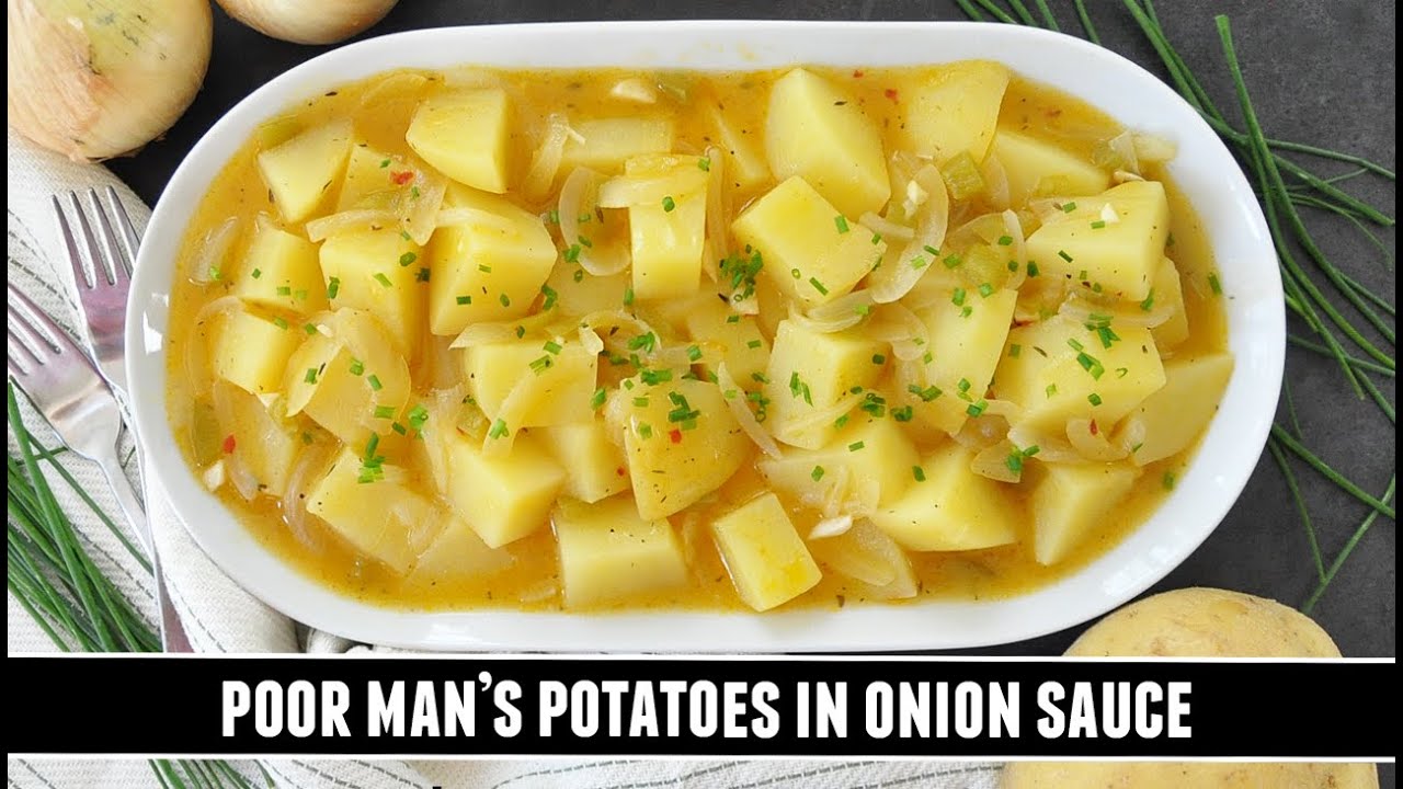 Poor Man's Potatoes in Onion Sauce | Classic Recipe from Spain