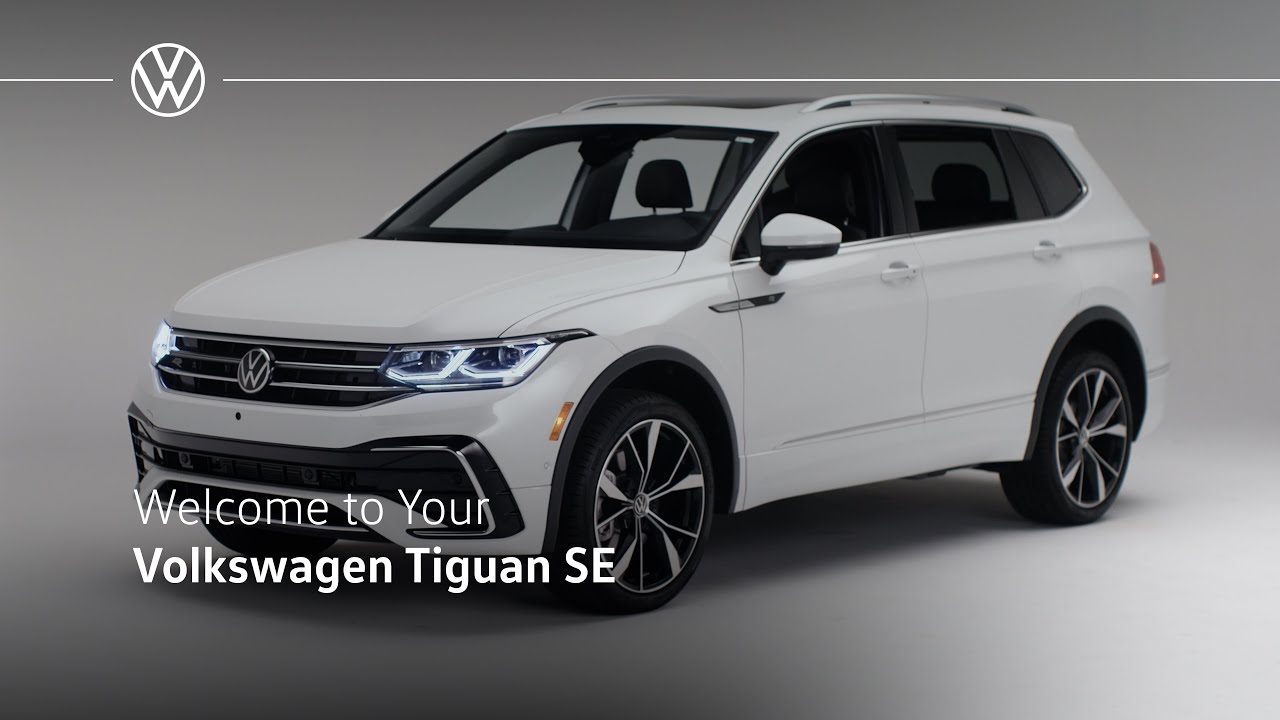 Добро пожаловать в Volkswagen Tiguan SE 2023 года выпуска