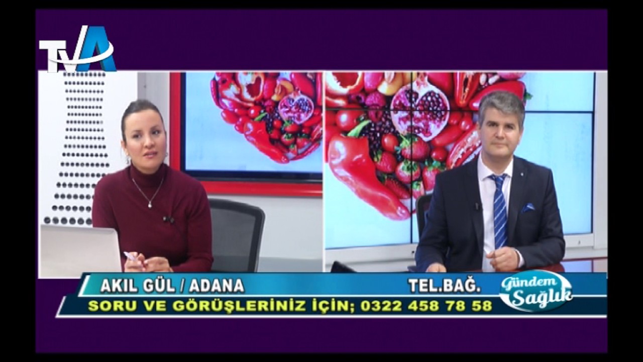 Kardiyolji Uzmanı Prof.Dr. Murat ÇAYLI ile  TV'A Canlı Yayın Programı