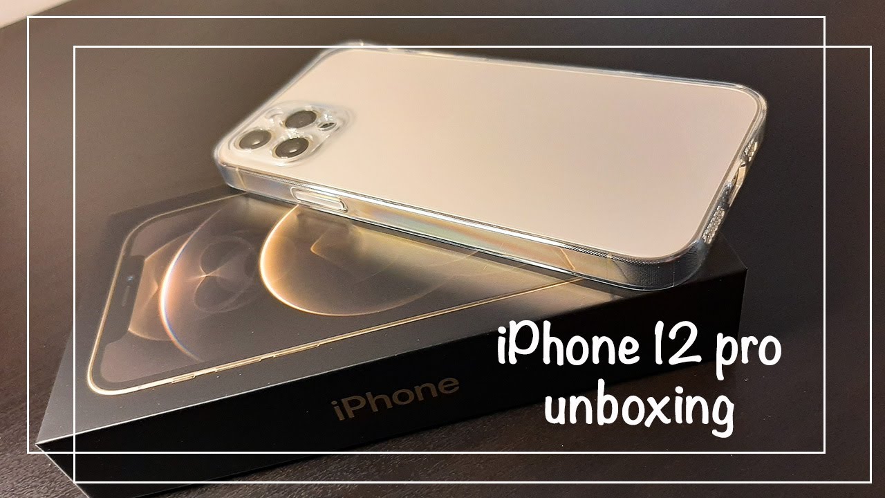 iPhone 12 Pro || Unboxing || Gold
