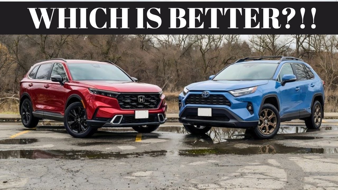 2025 Toyota RAV4 Vs. 2025 Honda CR-V: Which is the Better Compact SUV? (MUST WATCH)!