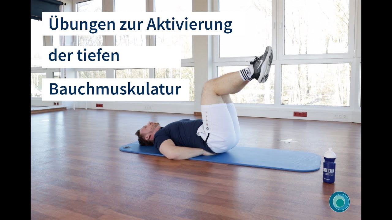 Übungen zur Aktivierung der tiefen Bauchmuskulatur | mit Felix