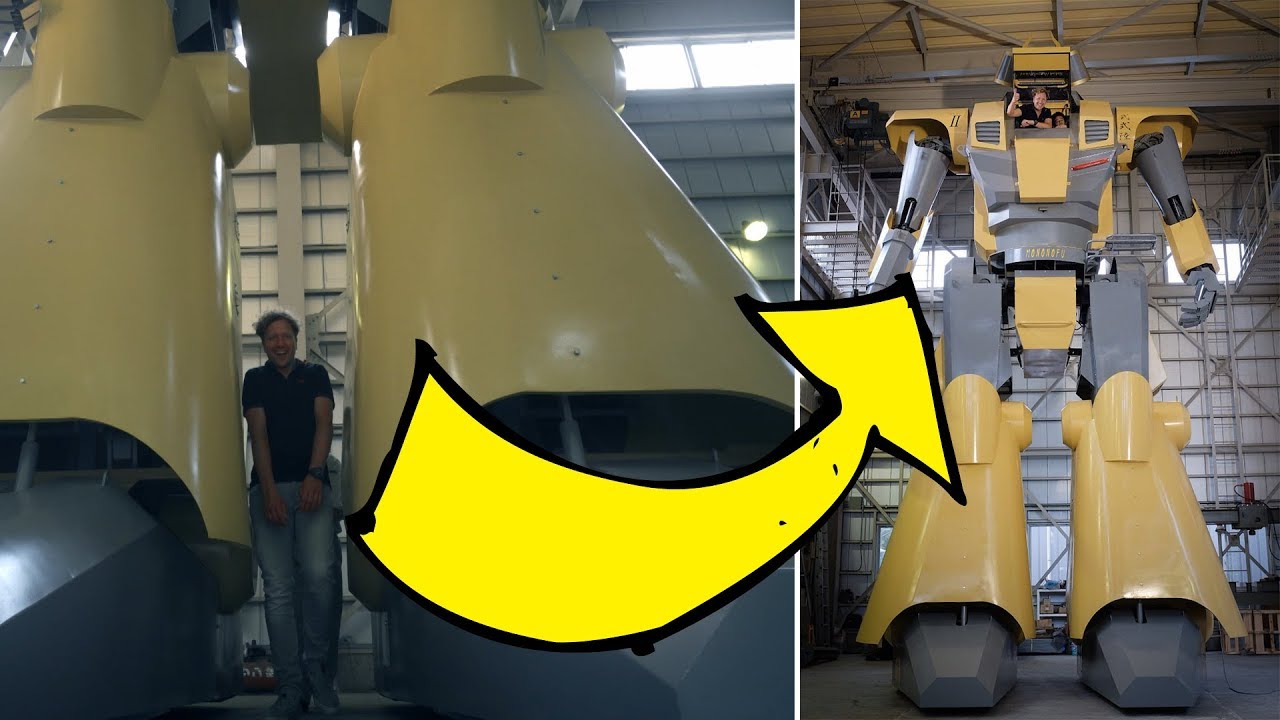 KLAAS BESTUURT GIGA ROBOT VAN 8,5 METER // Kan Klaas een superheld zijn? - Stap 3