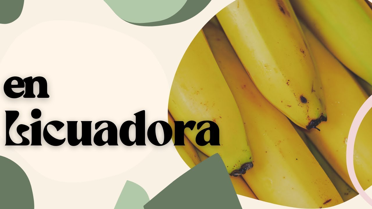 Pan de plátano en licuadora fácil y barato (receta casera rendidora)