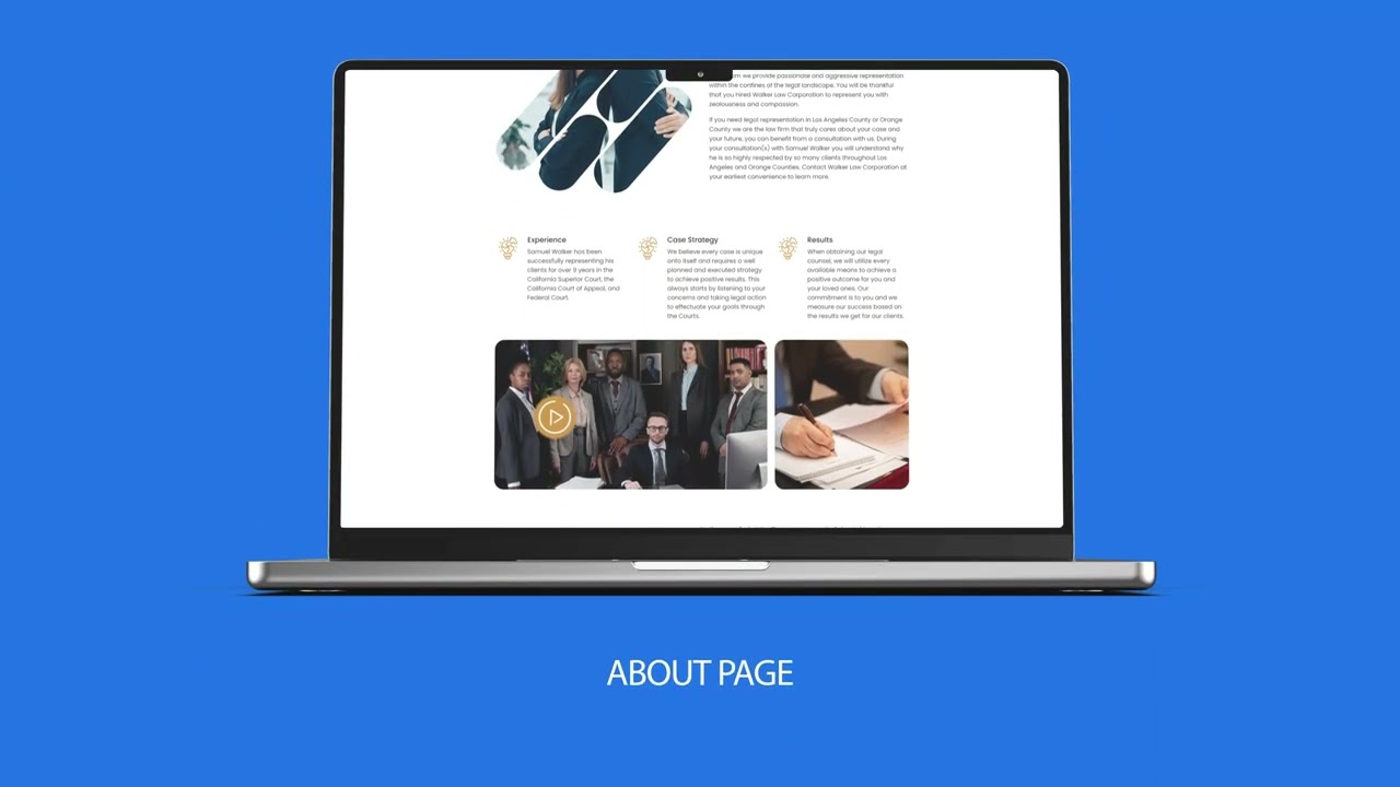 Minnesota Attorney Website Design