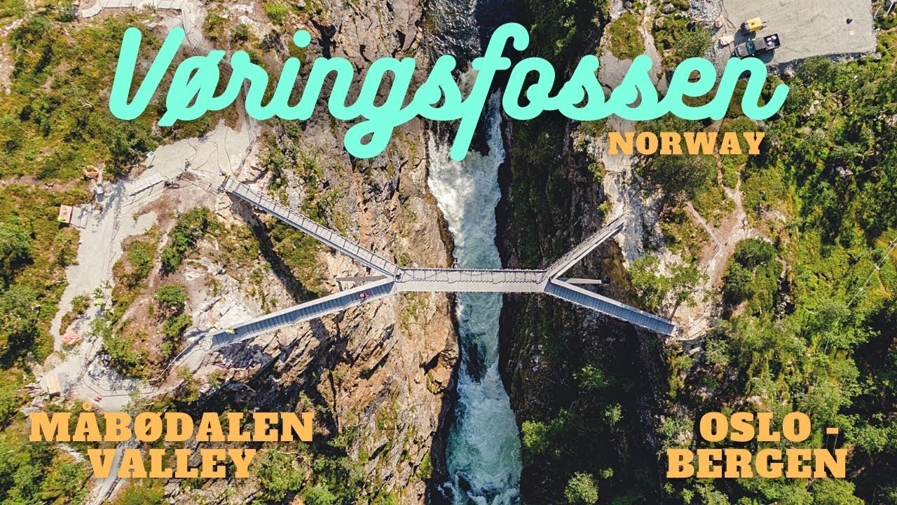 Vøringsfossen | Norway's most visited & unique Waterfall & Step Bridge | Oslo - Bergen |