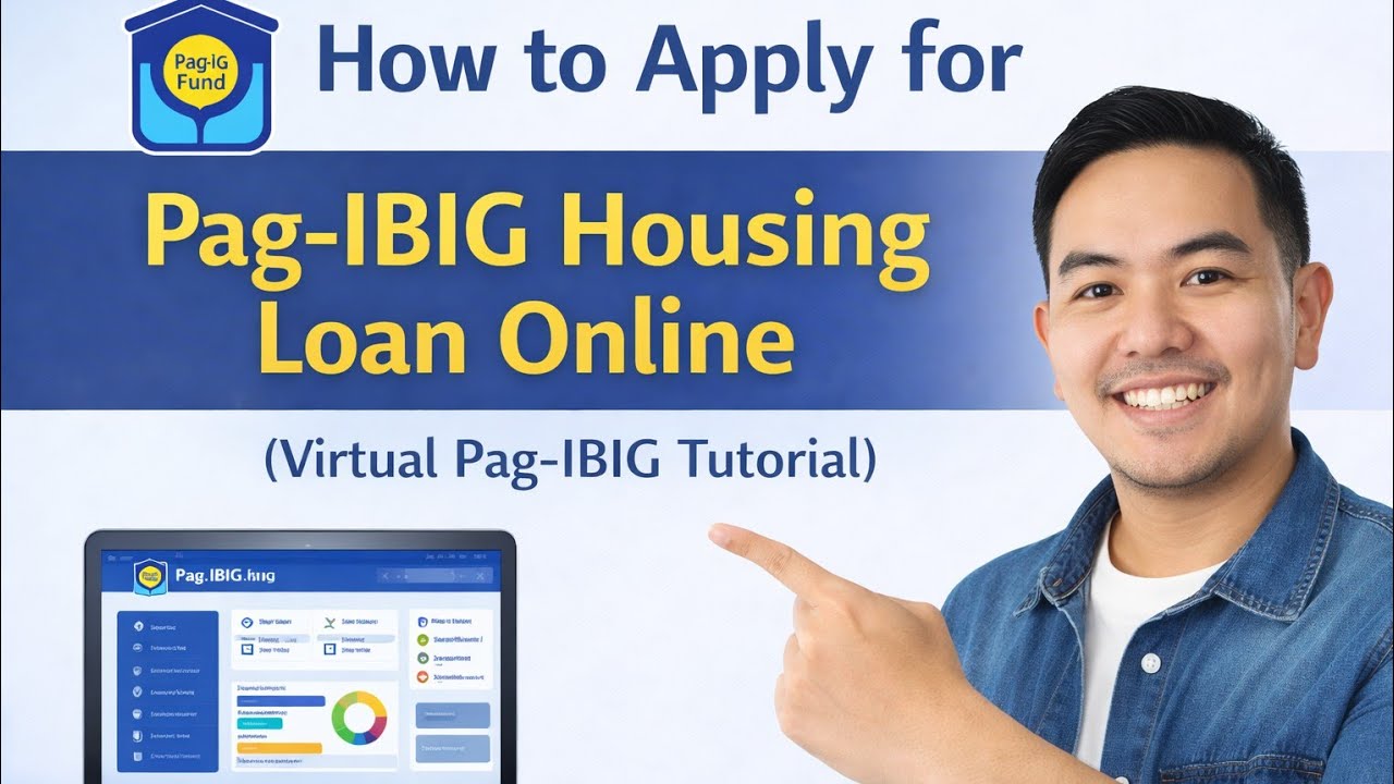 How to Apply for Pag-IBIG Housing Loan Online (Virtual Pag-IBIG Tutorial)