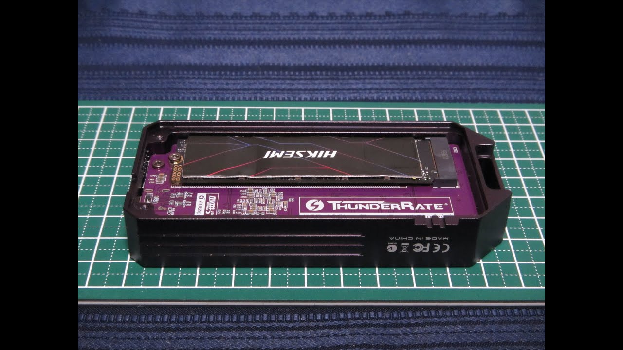 【外付けSSDケース】JEYI TB2464 Pro 40Gbps NVMe SSD ENCLOSURE + HIKSEMI FUTURE 2TB【ASM2464PD + 蝉族SSD】