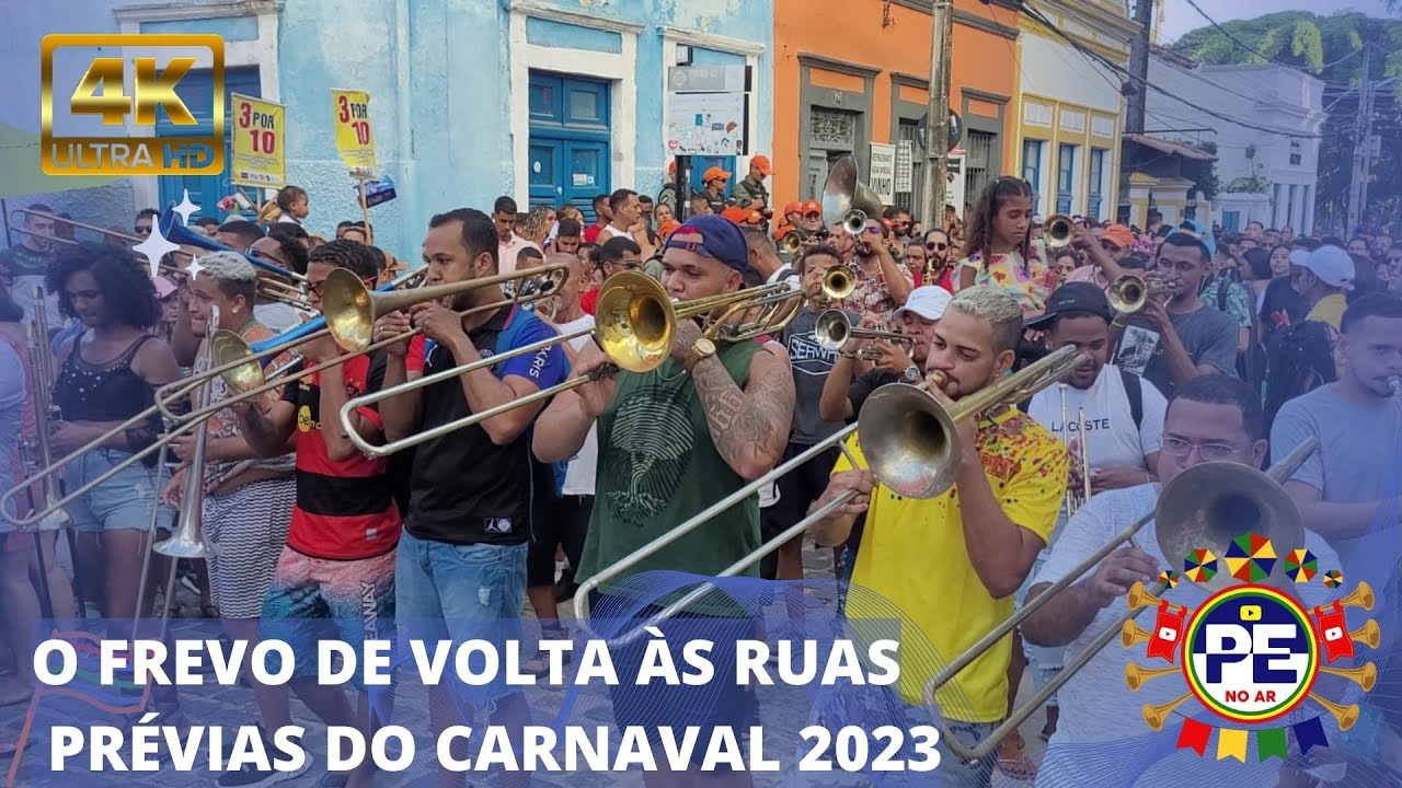 CARNAVAL FREVO E FOLIA NAS PRÉVIAS DE OLINDA 2023 A FESTA JÁ COMEÇOU