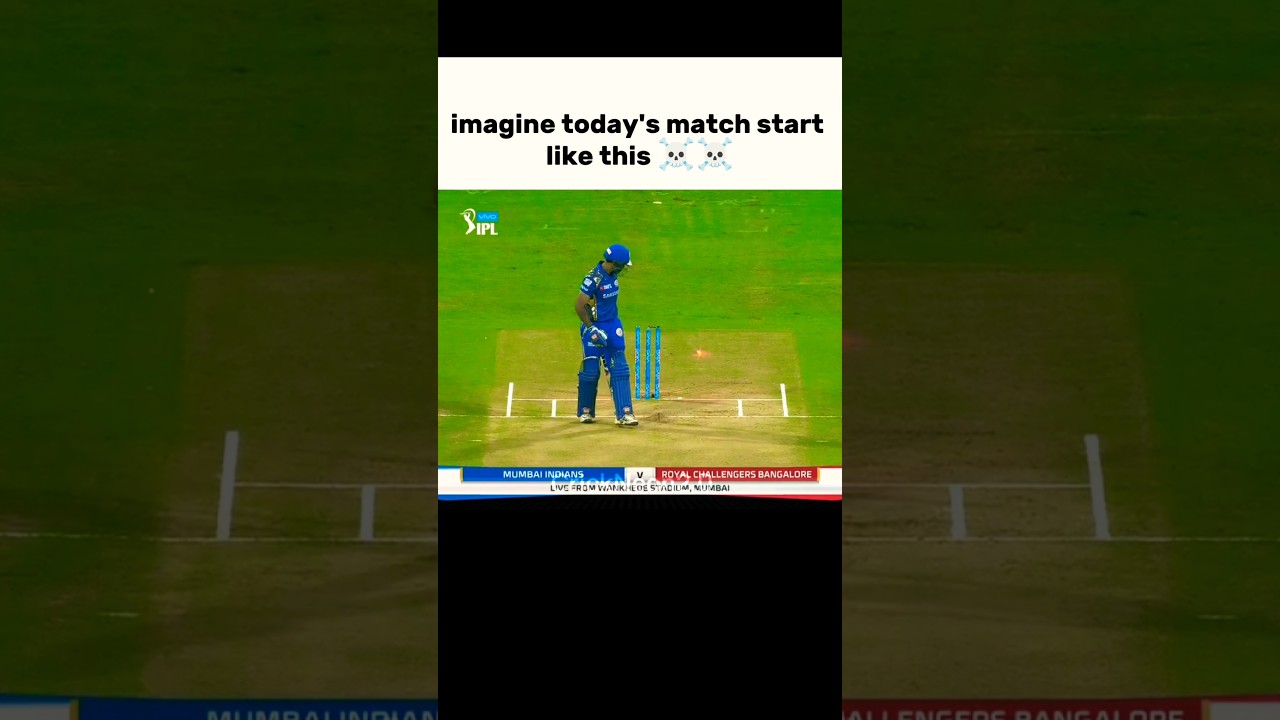 Imagine today's match start like this ☠️☠️ ll #cricket #iplfinal2025 #ytshorts