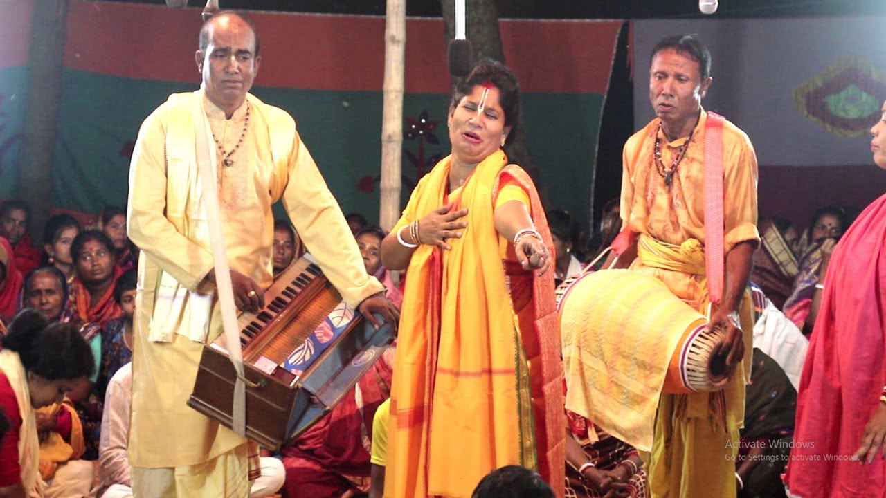 বিনা দিদির কণ্ঠে মধুর পদাবলী কীর্তন || পদাবলী কীর্তন || ভাই বোন সম্প্রদায়, গোপালগঞ্জ ||