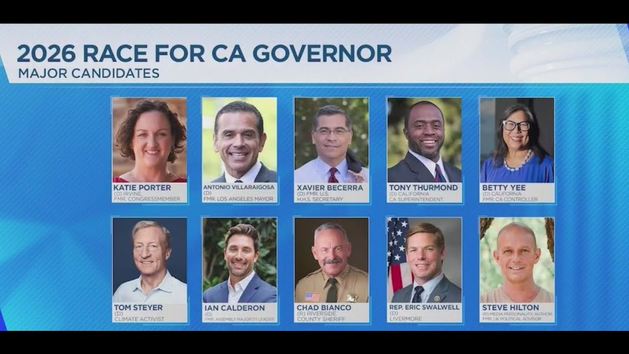 New poll on CA Governor race