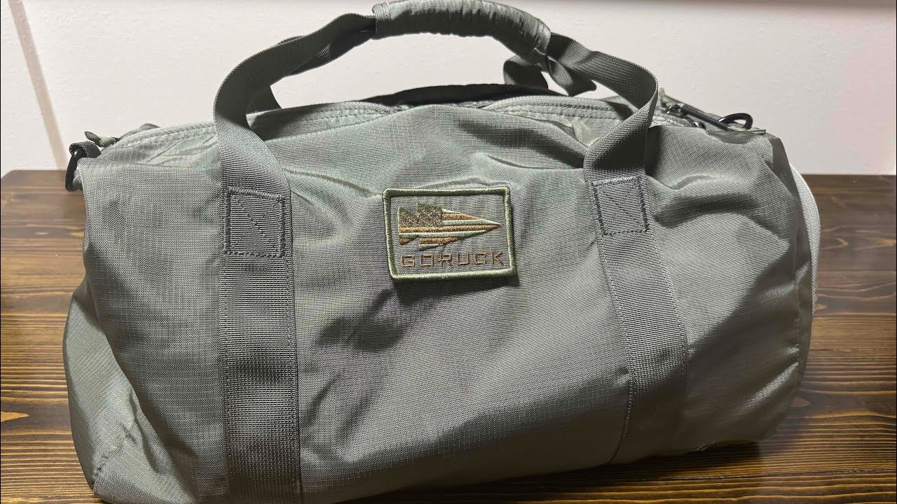 GORUCK 30L Riptstop Robic Gymbag in Earth Orange