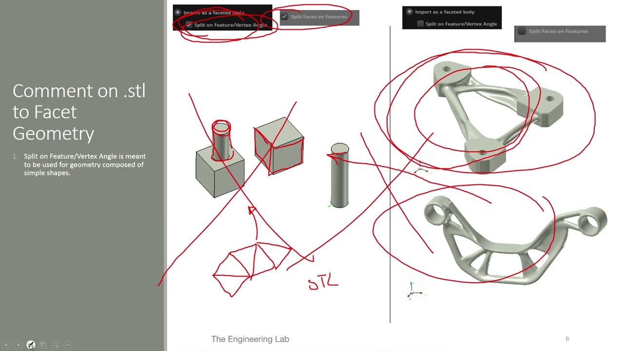 How to use the Facet to NURBS tool in MSC Apex for converting .stl files to CAD geometry/files
