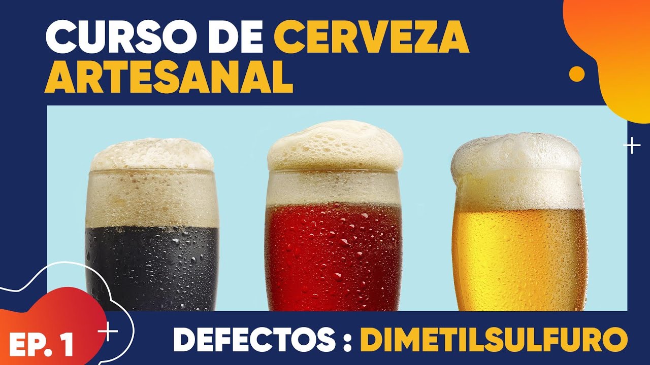 CURSO de DEFECTOS en la CERVEZA ARTESANAL : DIMETILSULFURO. Episodio 1.
