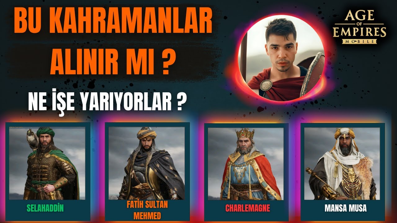 3. SEZON KAHRAMANLARI NE İŞE YARAR ? | Age Of Empires Mobile 🥷🏻
