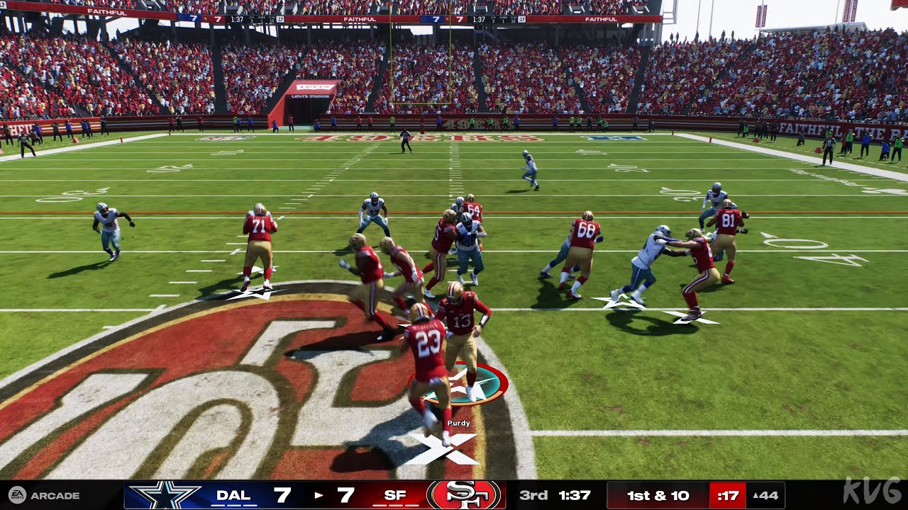 Madden NFL 25 - Dallas Cowboys vs San Francisco 49ers - Gameplay (PS5 UHD) [4K60FPS]