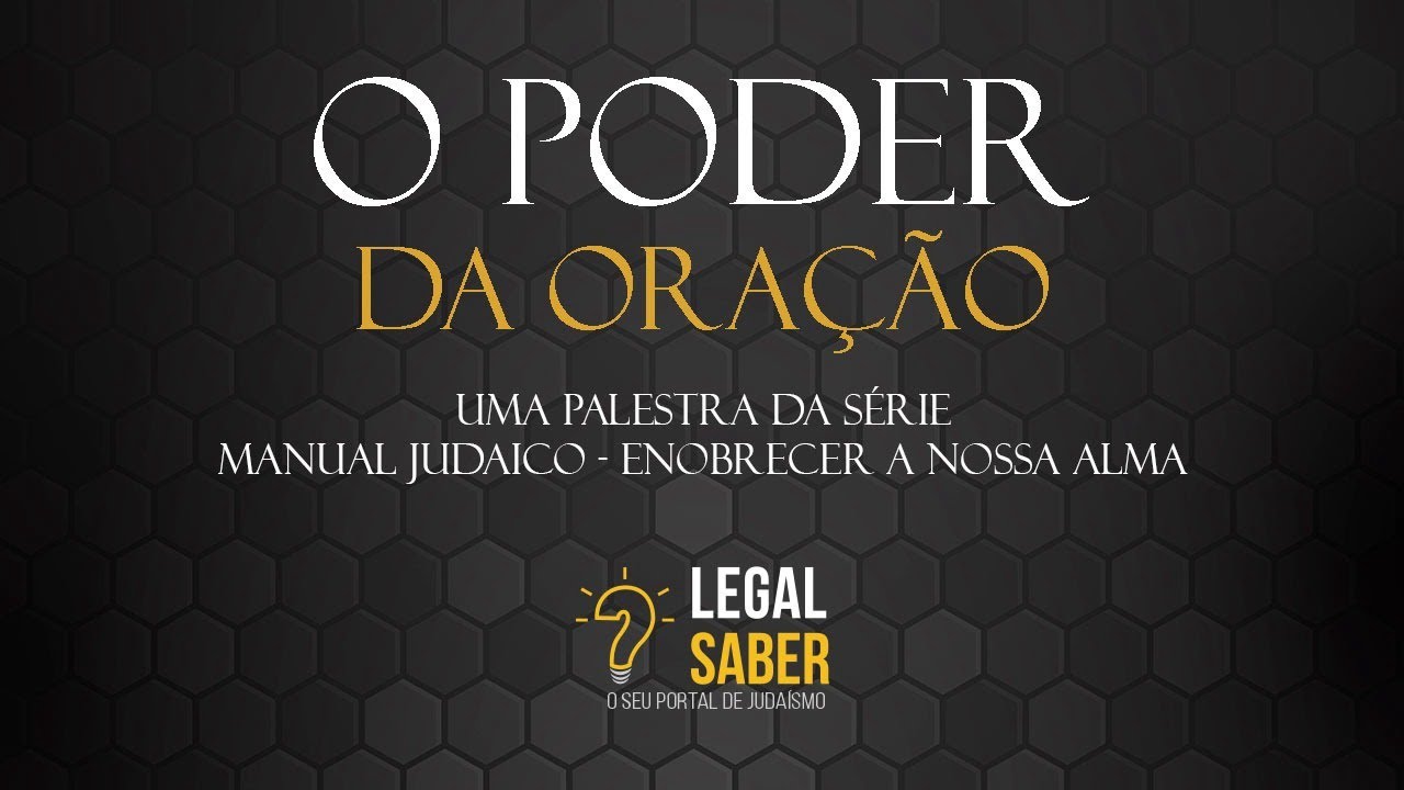 O Poder da Oração | Manual Judaico